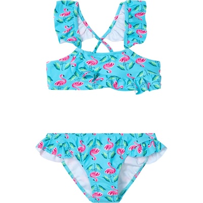 Mayoral dívčí bikiny s volány tyrkysová