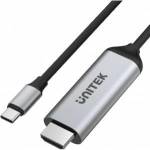 Unitek Cable USB Unitek USB-C - HDMI 1.8 m Silver (V1423A)