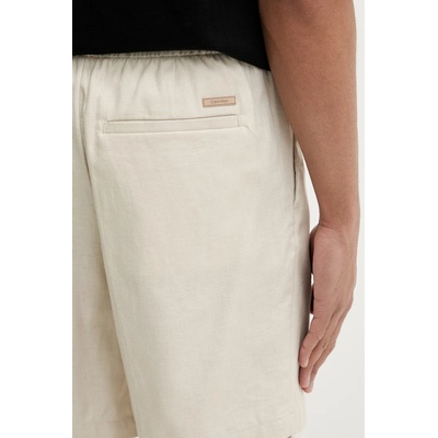 Calvin Klein къси панталони мъжки с лен (LV04LF620G)