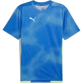 Image 1 of PUMA Тениска Puma Men's Short-Sleeve Performance T-Shirt - Blue/Lime