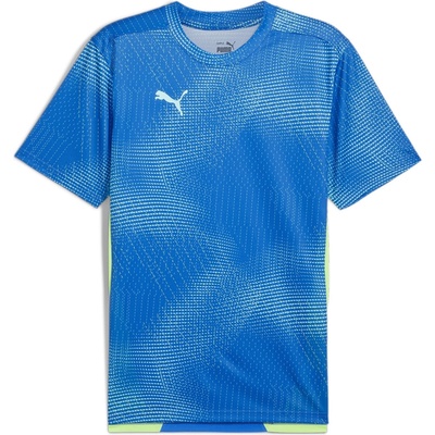 PUMA Тениска Puma Men's Short-Sleeve Performance T-Shirt - Blue/Lime