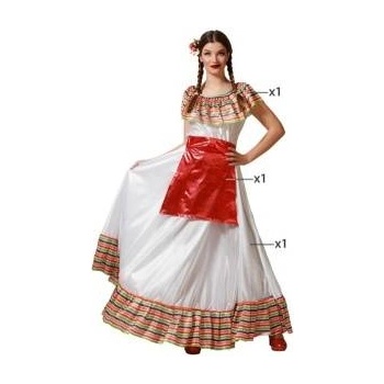 BigBuy Carnival Маскировъчен костюм за възрастни Мексиканка Размер xs/s