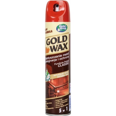 Gold Drop, Gold Wax Classic leštěnka 300 ml ve spreji