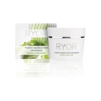 Ryor RYOR a. s. Ryor традиционен бадемов крем ултра мазен 50 мл за суха и чувствителна кожа