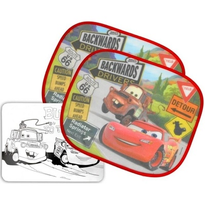 ARDITEX Sluneční clony do auta Cars 2 ks