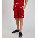 SAM 73 dětské šortky JEREM KS 503 ČERVENÁ