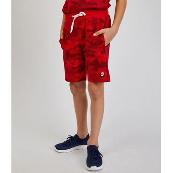 SAM 73 dětské šortky JEREM KS 503 ČERVENÁ