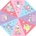 Sakami merchandise Чадър Sakami merchandise Hello Kitty Friends Sanrio & Umbrella - Pink (Multicolor)