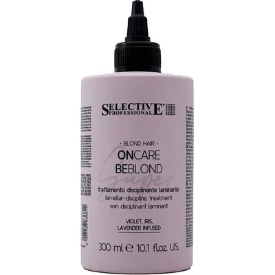 Selective BeBlond Super Lamellar Treatment Péče pro blond zesvětlené a šedivé vlasy 300 ml