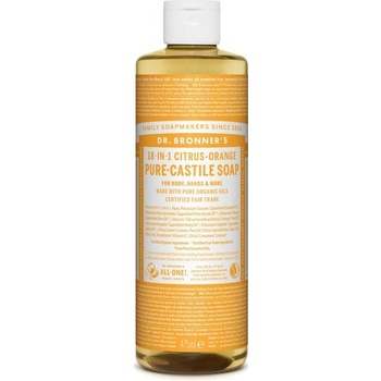 Dr. Bronner's tekuté univerzálne bio mydlo ALL-ONE Citrus 475 ml