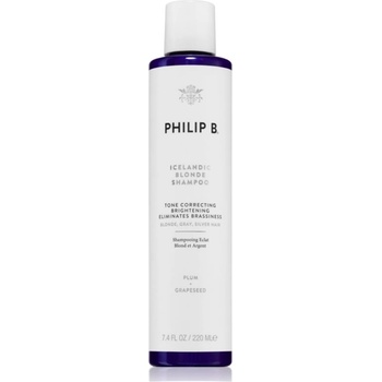 Philip B Philip B. Icelandic Blonde шампоан за руса и сива коса 220ml