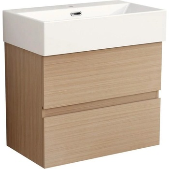 Inter Ceramic Конзолен PVC шкаф, COMPACT 5846 + УМИВ. 6036W, Inter Ceramic, 34х47х58.5см (5846 + УМИВ. 6036W)