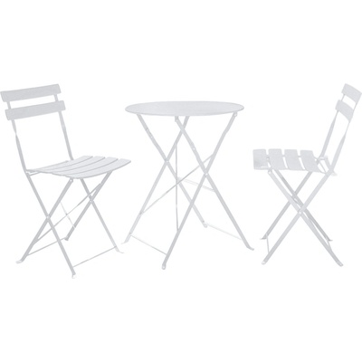 Градински комплект 1+2 obax бял