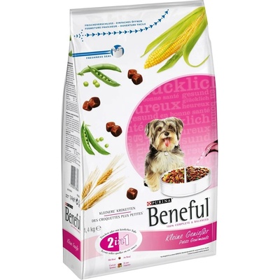 Purina Beneful Malí požitkáři hovězí maso a zelenina 1,4 kg