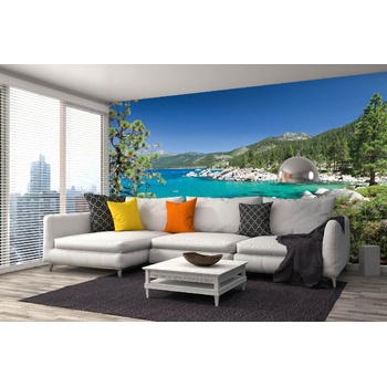 DIMEX ART Самозалепваща се флизелинова фототапета езеро тахо 375 x 250 см