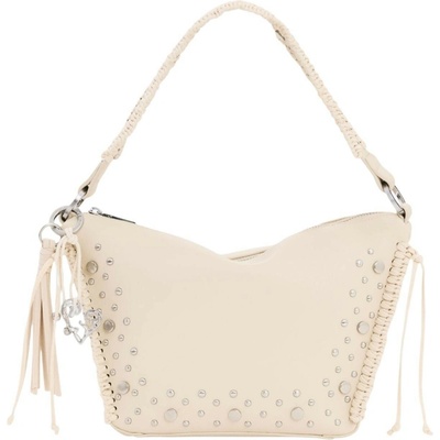 Desigual kabelka Borsa Donna šedá krémová