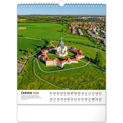 Toulky českou krajinou nástěnný 2026 – Zboží Dáma