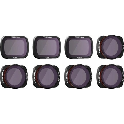 Freewell Sada ôsmich ND a PL filtrov All Day pre DJI Osmo Pocket a Pocket 2 FW-OP-ALD