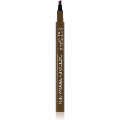 Gabriella Salvete Tattoo Eyebrow Pen маркер за вежди цвят 03 Dark Brown 0, 28 гр