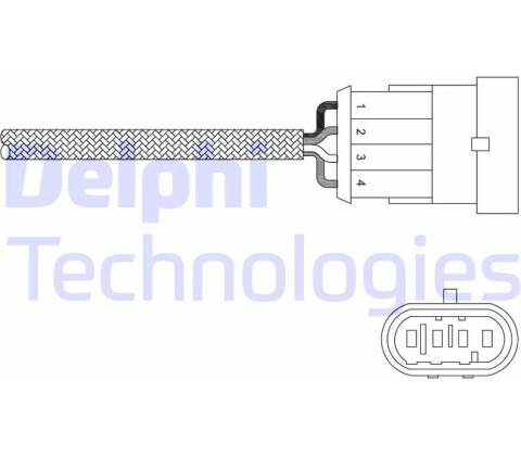Lambda sonda DELPHI ES20302-12B1