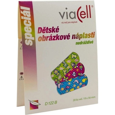 Viacell D122B Dětské obrázkové náplasti 20 ks