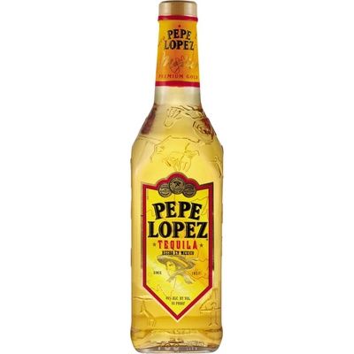 Pepe Lopez Gold 40% 0,7 l (holá láhev)