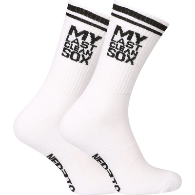 Nedeto Чорапи Nedeto спортни високи My Last Clean Sox бели Nedeto | Byal | МЪЖЕ | S