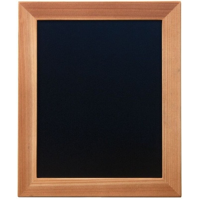 WOODY Nástenná popisovacia tabuľa 20 x 24 cm teak