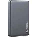 USAMS CY SERIES аварийно зарядно устройство Type-C 10000mAh, PD бързо зарядно устройство, ИТАЛИАНСКО СИВО 10KCD24203 (10KCD24201)
