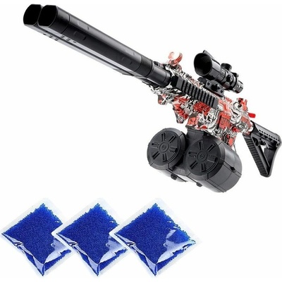 Sunny Blaster Double Barrel dve hlavne vodná gélová pištoľ na pelety červená Double Barrelred
