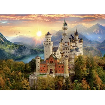 Dino - Puzzle Painted Neuschwanstein - 1 000 piese