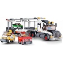 Sluban B0339 Town Náklaďák na transport aut 638 ks