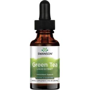 Swanson Green Tea Liquid Extract (Alcohol- & Sugar-Free) [29.6 мл]