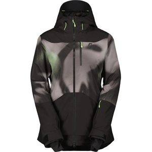 Scott Дамско ски яке Scott Women's Ultimate Dryo Ripstop Jacket Ski jacket - Evening Greyprint / Black (104-6266-0312)