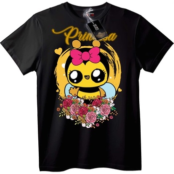 NOONEBRAND Тениска Пчелна принцеса - 2XL, Black