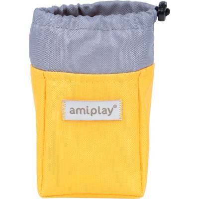 Amiplay Pamlskovník pro psy RUMBA žlutá 8 x 6 x 10 cm