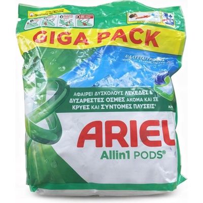 Ariel Alpine All in1 Pods prací kapsle 60 PD
