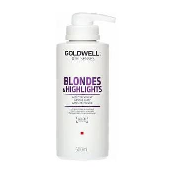 Goldwell Dualsenses Blondes & Highlights 60sec Treatment Маска за руса коса 500 ml