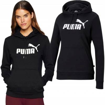 Puma ESS Logo Hodie čierna