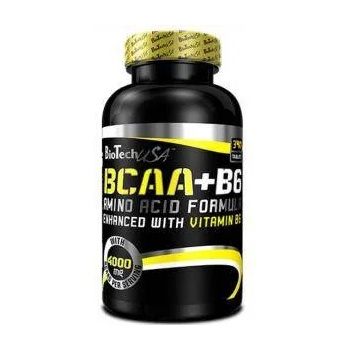 BioTechUSA Аминокиселини + витамин В6 BCAA + B6 / 340 Tabs. , 1854