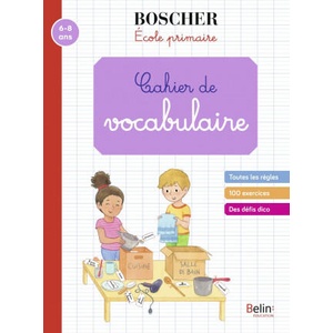 Cahier de vocabulaire | Sansey (ISBN: 9791035809089)
