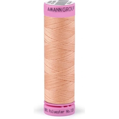 Polyesterové nitě návin 100 m Aspo Amann 1163 Apricot Sherbet