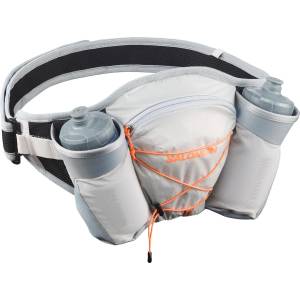 Salomon Чанта за кръст Salomon Cross Belt 2 Bottles Hip bag - Gray Violet / Quarry / Nectarine - размер One Size (510-6451-0311)