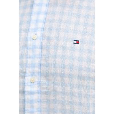 Tommy Hilfiger риза мъжка от лен (MW0MW42401)