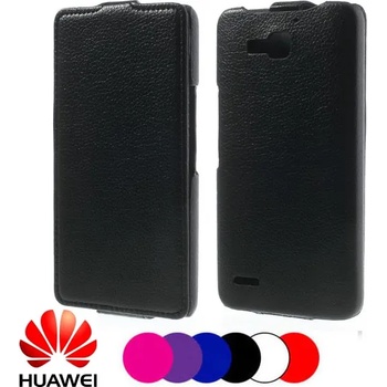 Image 1 of Huawei Honor 3X G750 Флип Кожен Калъф + Скрийн Протектор