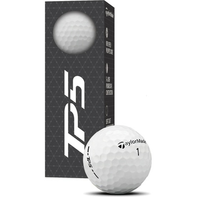 TaylorMade TP5 biele 3 ks