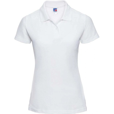 Russell 539F Dámske piqué polo biela