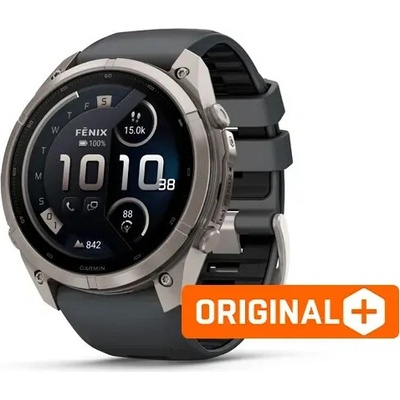 Garmin fenix 9 Pro - inReach, 51mm, AMOLED, Sapphire, Titanium, Graphite/Black band 010-04337-21