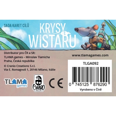 Tlama games Krysy z Wistaru sada karet cílů