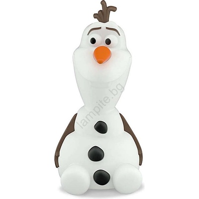 Philips 71768/08/16 -LED Детска лампа DISNEY FROZEN OLAF LED/0, 3W/2xAAA снежен човек (P0844)